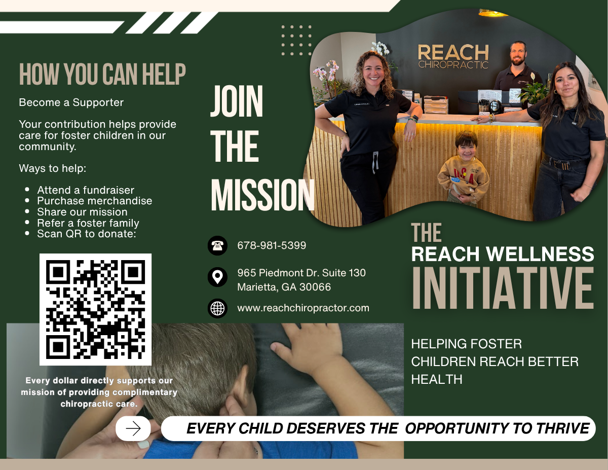Reach Wellness Initiative brochure — page 1