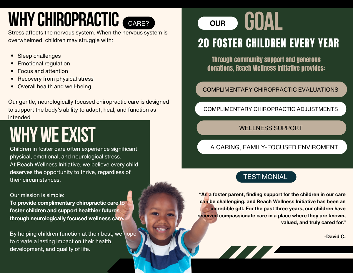Reach Wellness Initiative brochure — page 2